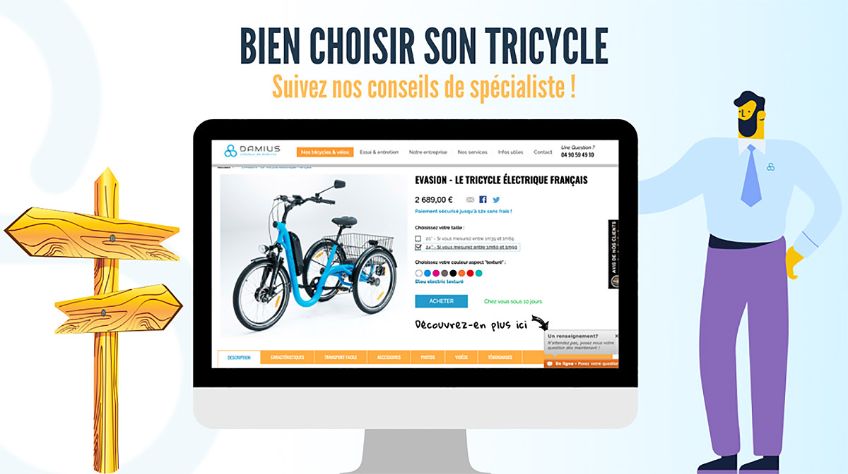 choisir tricycle adulte