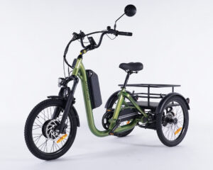 Evasion - Tricycle adulte &agrave; assistance &eacute;lectrique - Couleur Vert