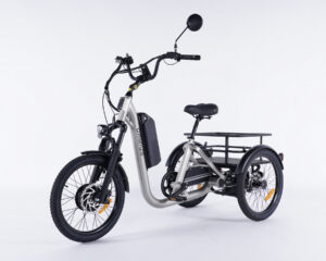 Tricycle &agrave; assistance &eacute;lectrique Gris - Mod&egrave;le Evasion de la marque Damius