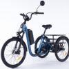 Vélo à trois roues électrique Damius EVASION EVO bleu métallisé